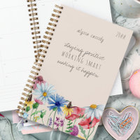 Wildflowers and Positive Affirmation Personalised