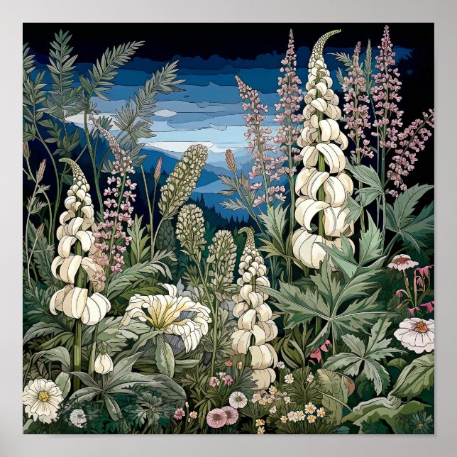 Wildflowers Art Print  (Front)