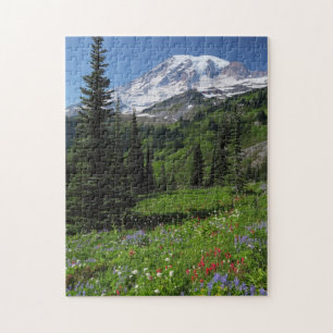 Wildflowers at Mount Rainier Jigsaw Puzzle