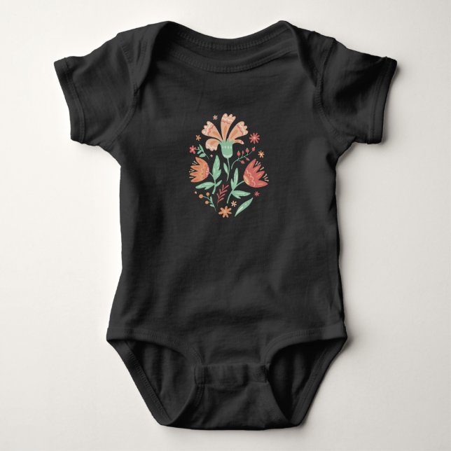 Wildflowers Baby Bodysuit (Front)