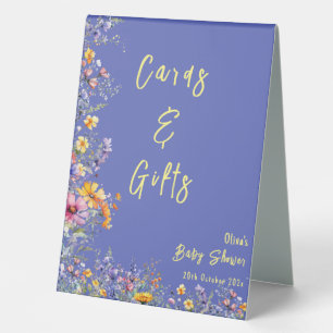 Wildflowers Baby Shower Cards & Gifts