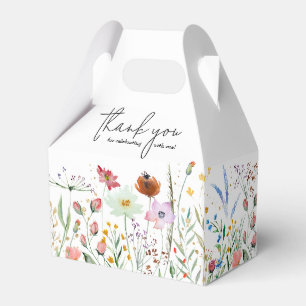 Wildflowers Baby Shower Favour Box