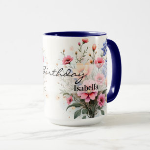 Wildflowers Beautiful Modern Luxury Collection Mug