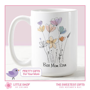 Wildflowers Best Mum Ever Mother’s Day Mug