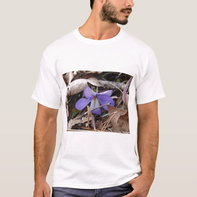 WildFlowers Birds-Foot Violet Hot Springs AR Gifts T-Shirt (Front)
