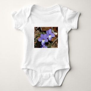 WildFlowers Birds-Foot Violet III Gifts & Apparel Baby Bodysuit