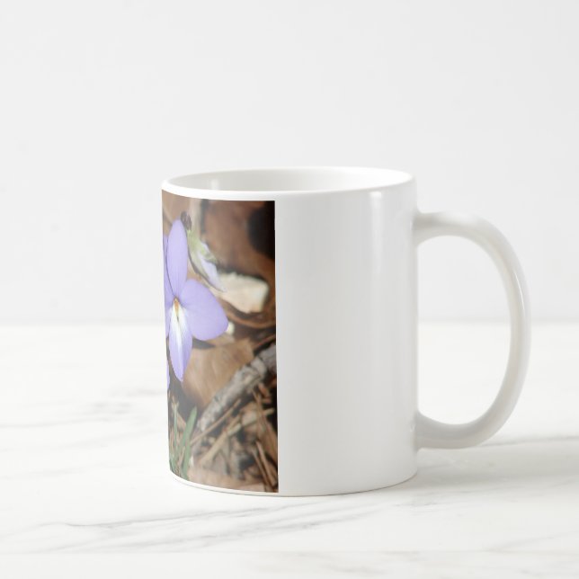 WildFlowers Birds-Foot Violet III Gifts & Apparel Coffee Mug (Right)