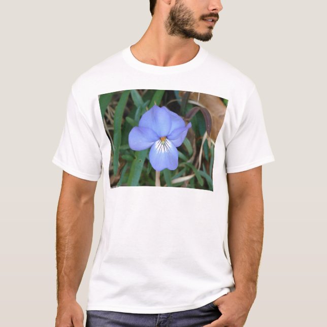 WildFlowers Birds-Foot Violet IV Hot Springs Gifts T-Shirt (Front)