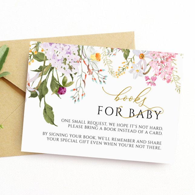 Wildflowers Books Request Card (Creator Uploaded)