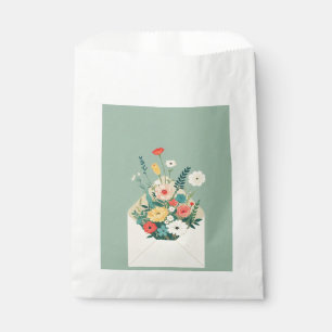 Wildflowers Botanical Garden Wedding Favour Bags
