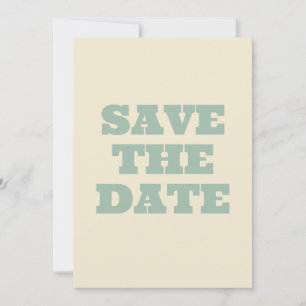 Wildflowers Botanical Garden Wedding Save The Date
