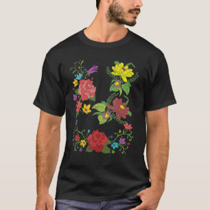 Wildflowers Botanist Beautiful Flower Blossoms Bot T-Shirt