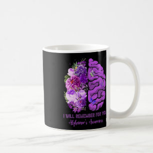 Wildflowers Brain Remember For You Heimerheimer Aw Coffee Mug
