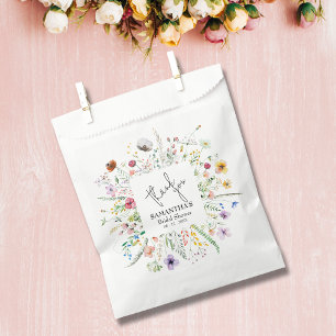 Wildflowers Bridal Shower Favour Bags