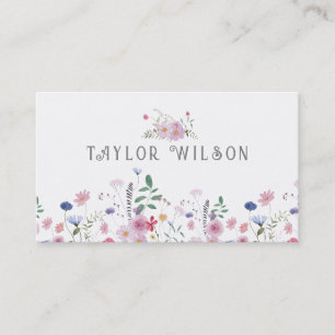 wildflowers Business Card