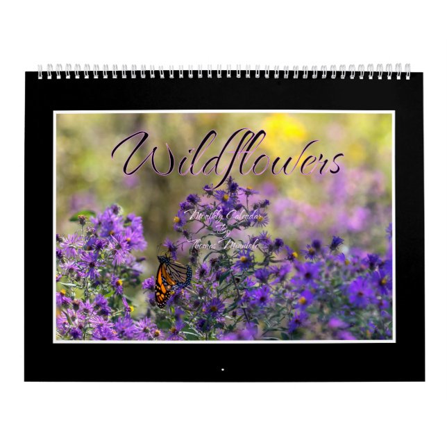 Wildflowers  Calendar By Thomas Minutolo (Cover)