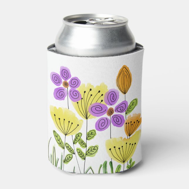 Wildflowers Can Cooler (Can Front)