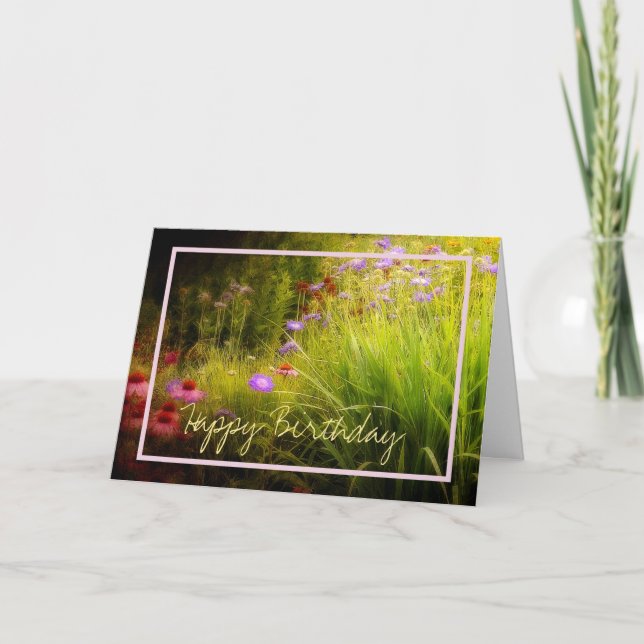 Wildflowers Card (Front)