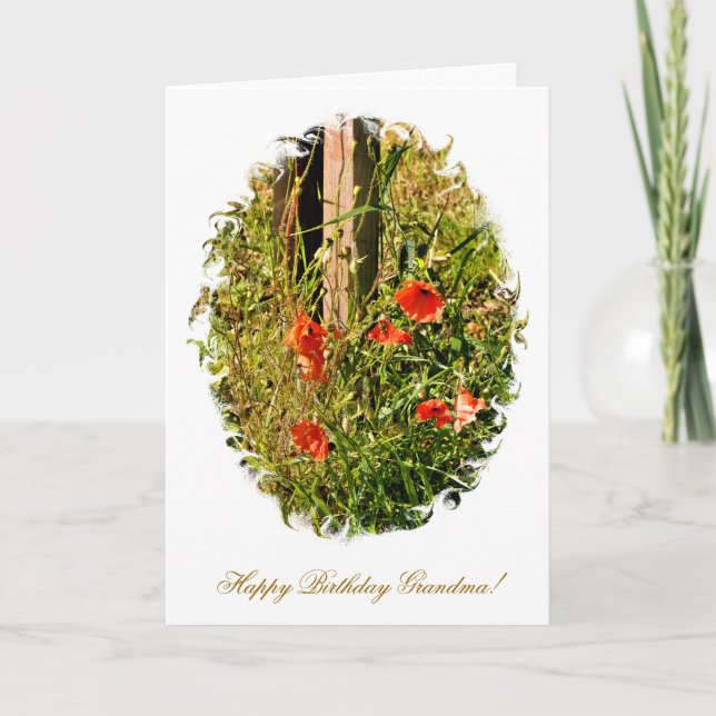 WILDFLOWERS CARD (Front)