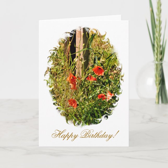 WILDFLOWERS CARD (Front)