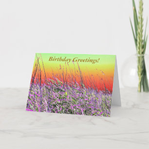 WILDFLOWERS CARD