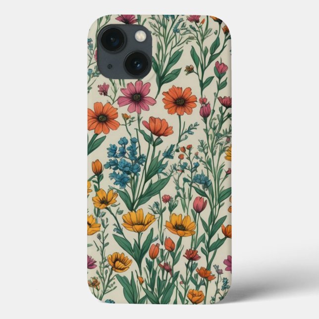 Wildflowers Case-Mate iPhone Case (Back)