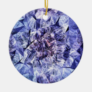 WILDFLOWERS CERAMIC TREE DECORATION