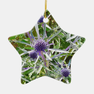 WILDFLOWERS CERAMIC TREE DECORATION