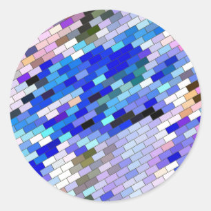 WILDFLOWERS CLASSIC ROUND STICKER