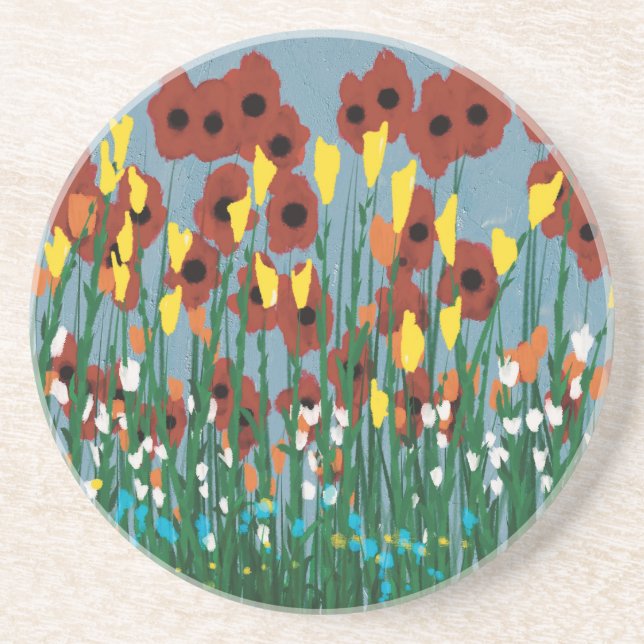 Wildflowers Coaster (Front)