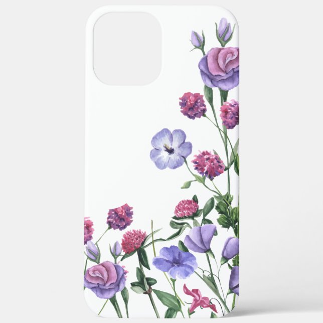 Wildflowers Colourful Cheerful Garden Flowers Case-Mate iPhone Case (Back)
