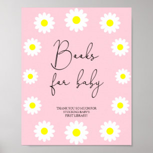 Wildflowers Daisies - books for baby Poster