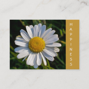 WILDFLOWERS DAISY BUSINESS CARD