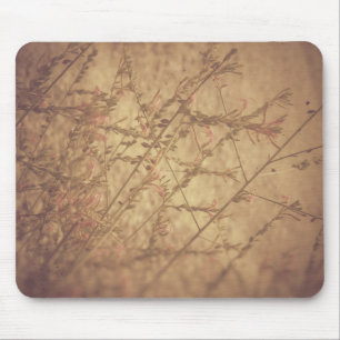 Wildflowers Faux Vintage Mouse Mat