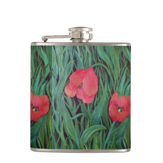 wildflowers flask (Front)
