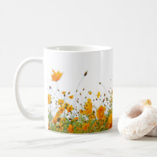 Wildflowers Floral, Botanical Garden, Colorful gif Coffee Mug