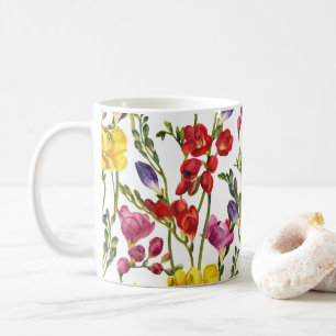 Wildflowers Floral, Botanical Garden, Colorful gif Coffee Mug