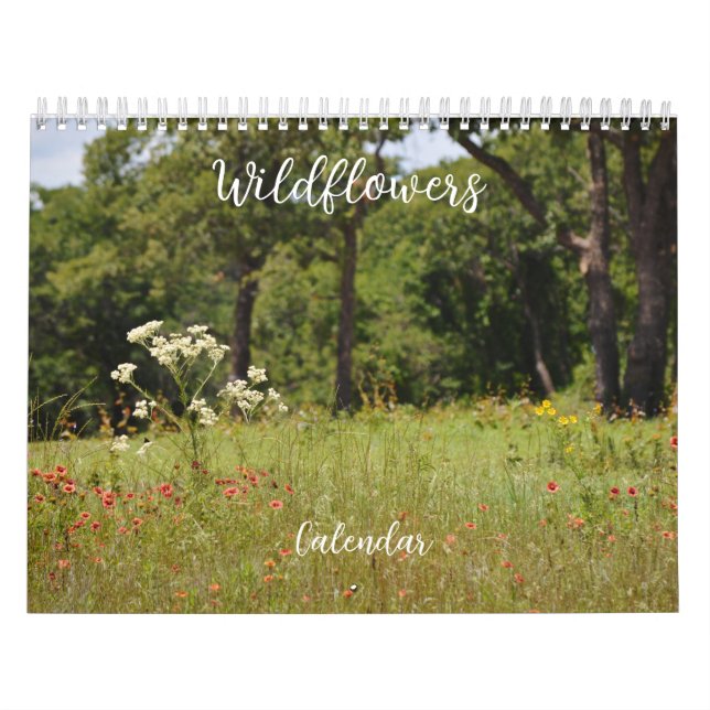 Wildflowers Floral Flower Calendar (Cover)