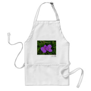 Wildflowers Fuchsia Spiderwort Hot Springs Gifts Standard Apron