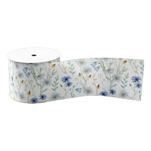 Wildflowers Grosgrain Ribbon