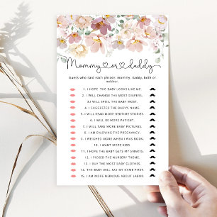 Wildflowers Guess Who Said It Mummy or Daddy game