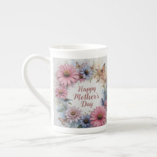 Wildflowers Happy Mother's Day Bone China Mug