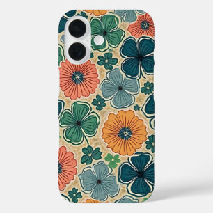 Wildflowers Harmonious Tones iPhone 16 Case