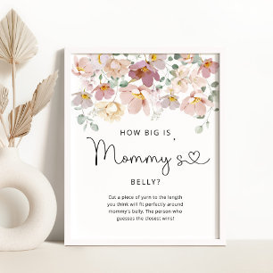 Wildflowers how big is mummy's belly game poster