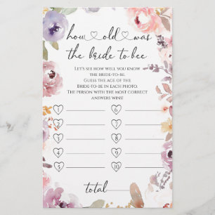 Wildflowers How old was the bride to be game