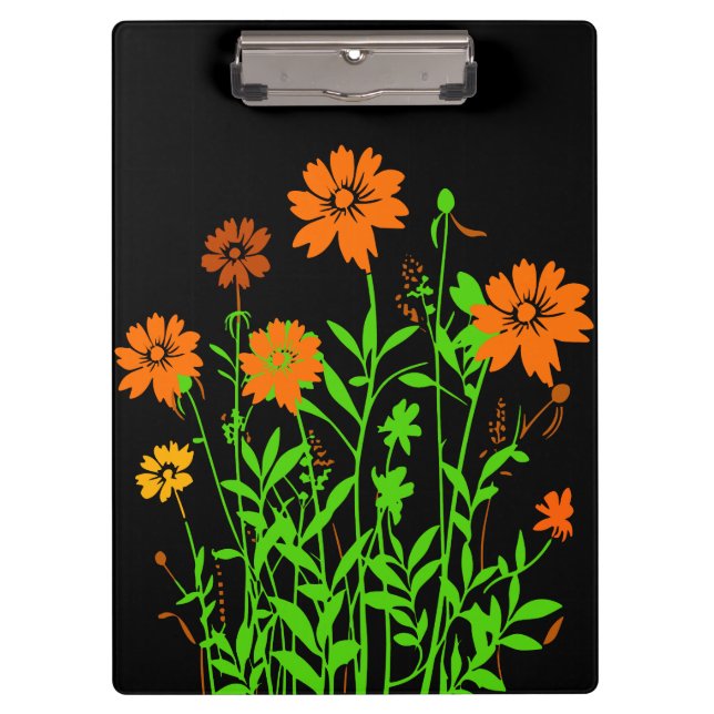 Wildflowers Illustration-79156 Clipboard (Front)