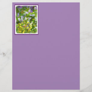 Wildflowers Impasto Painting - Original Flower Art