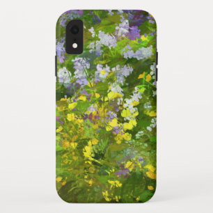 Wildflowers Impasto Painting - Original Flower Art iPhone XR Case