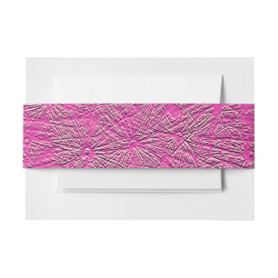 WILDFLOWERS INVITATION BELLY BAND