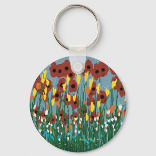 Wildflowers Key Ring
